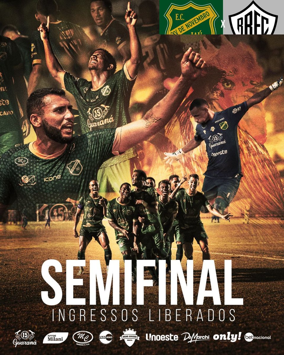 xvdejauoficial's tweet photo. É O JOGO DA VIDA! INGRESSOS LIBERADOS, NAÇÃO! 🔰
Neste domingo (28), a população jauense tem um compromisso: lotar o Jauzão em busca do tão sonhado acesso, às 10h, contra o Rio Branco. 
É hora de mostrar toda a força da Nação Quinzeana. 
- Inteira: R$20,00 / Meia-Entrada: R$10,00 https://t.co/aV31KNkBs5