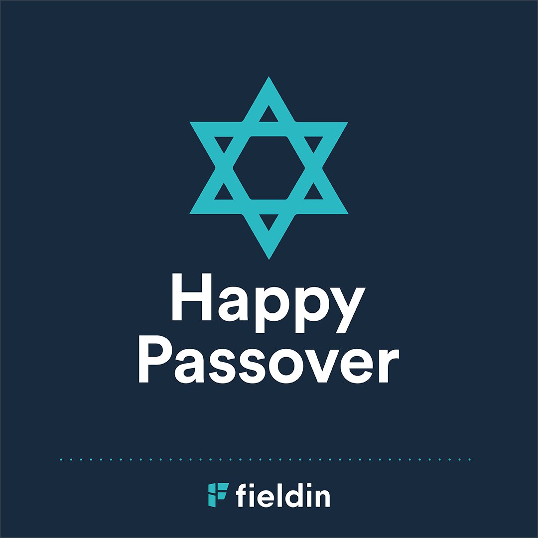May your Passover be filled with the warmth of tradition and the joy of loved ones. From our Fieldin family to yours.