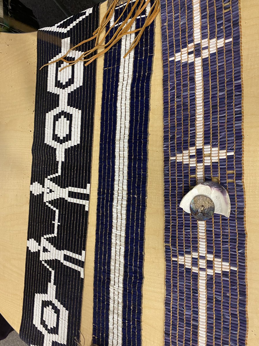 Our staff were privileged to listen & learn from Elder @GarrySault who engaged us in reflecting on the traditions & valuable contributions of Indigenous Peoples & who guided our personal journeys towards reconciliation thru his talk on wampum belts @mcfirstnation @UIEC_Tdsb @tdsb