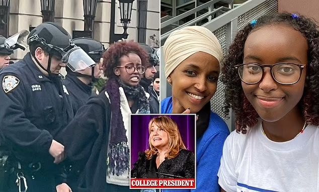 JUST IN: Isra Hirsi, the daughter of Ilhan Omar, has reported being homeless and unable to afford food. This happened after she was suspended and evicted from her student housing at Barnard College, Columbia University. Her annual fee for studying was $90,000. Hirsi, arrested