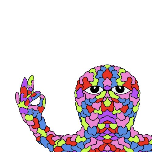 Solstahh's tweet photo. @2577pink $GUM IS THE NEXT MEWNERRRR 
@Chewedgumsolcto by Matt furie https://t.co/SnnlKXzz4g