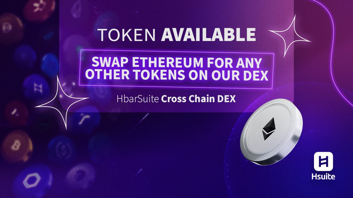 HSuiteNetwork's tweet photo. Good morning #hedera ☕️ 

Did you know? 
Through our Cross-Chain DEX, you are able to buy $ETH directly from your $HBAR wallet, to your Ethereum wallet (@MetaMask) 🔥

Speed✅
Cheap fees✅
Scalability✅
No CEX rotation needed✅

$hsuite  $sauce $karate $dovu $bsl $BTC $SOL https://t.co/KCYE4VVnNh