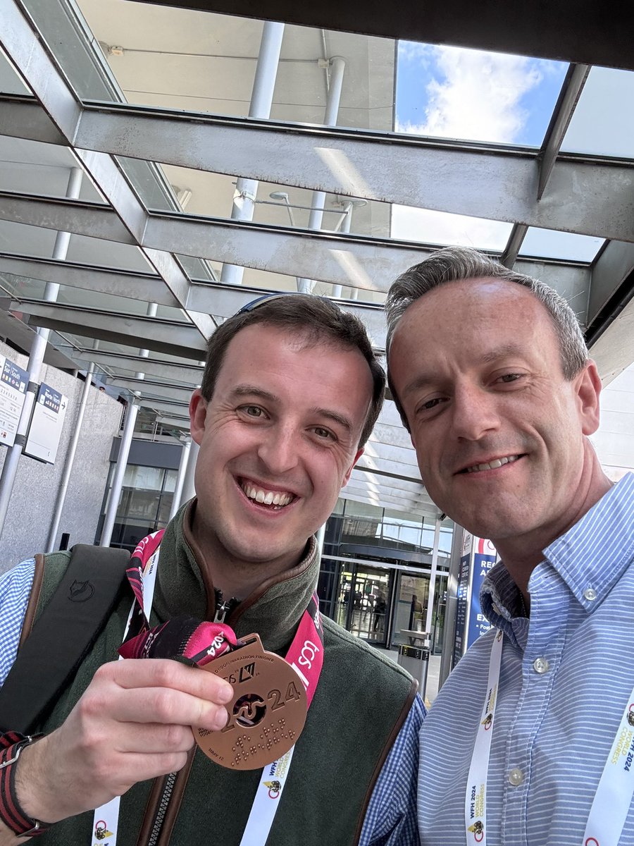 Always proud of @HaemoSocUK Youth Ambassadors. But chair of our Youth Committee Ross Bennett has gone over and above this weekend. Yesterday he ran @LondonMarathon and today he has arrived in Madrid for @wfhemophilia Congress 👏🏼 #WFHCongress2024