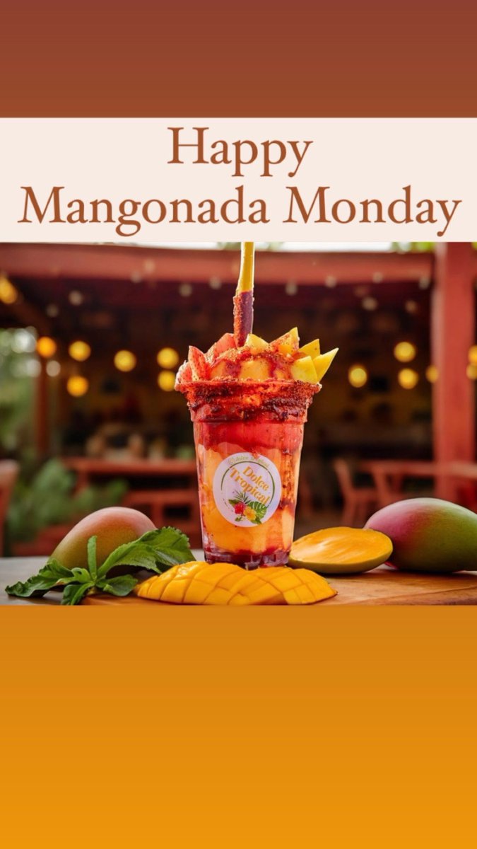 dolcetropical's tweet photo. Mangonada Monday! https://t.co/Jk6nfUbWOD