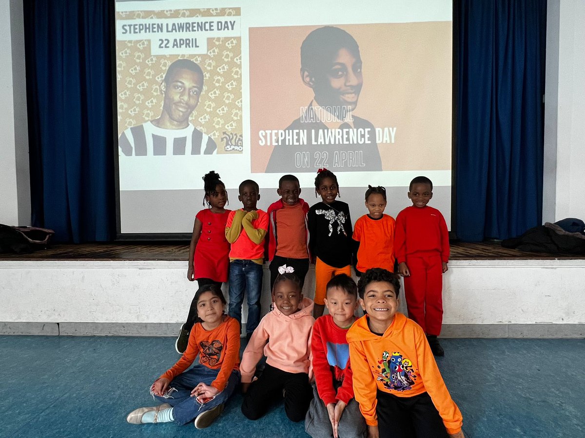 Today, we honor the memory of Stephen Lawrence by wearing orange and reflecting on the importance of justice, equality, and inclusion. Let's continue to strive for a world where everyone feels safe and respected. 🧡🧡 #StephenLawrenceDay #JusticeForStephen #InclusionMatters