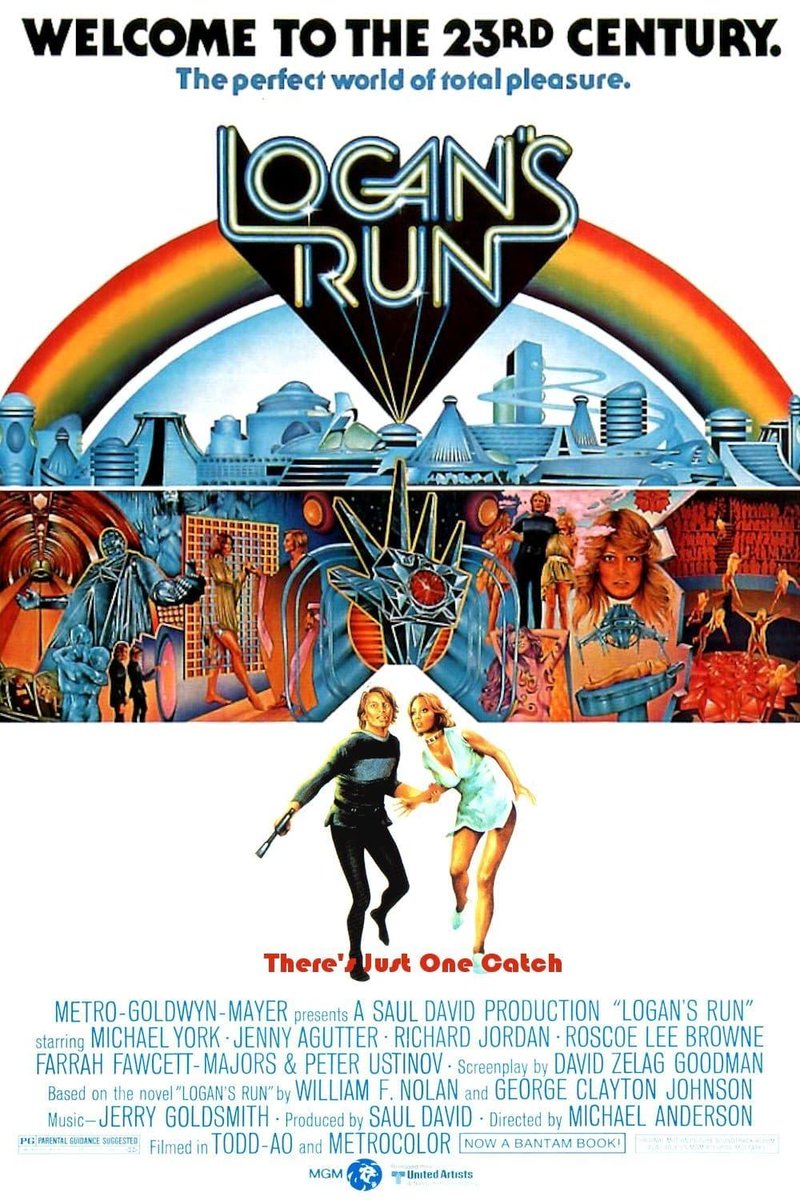 nextbrew's tweet image. No. 4 in the countdown of #Earthday #movies . Logan's Run #1976 a great film for the aging.  The haves &amp;amp; Have nots, Youth vs Age.  Another case of future society missing the mark but the Earth can heal. #Logansrun