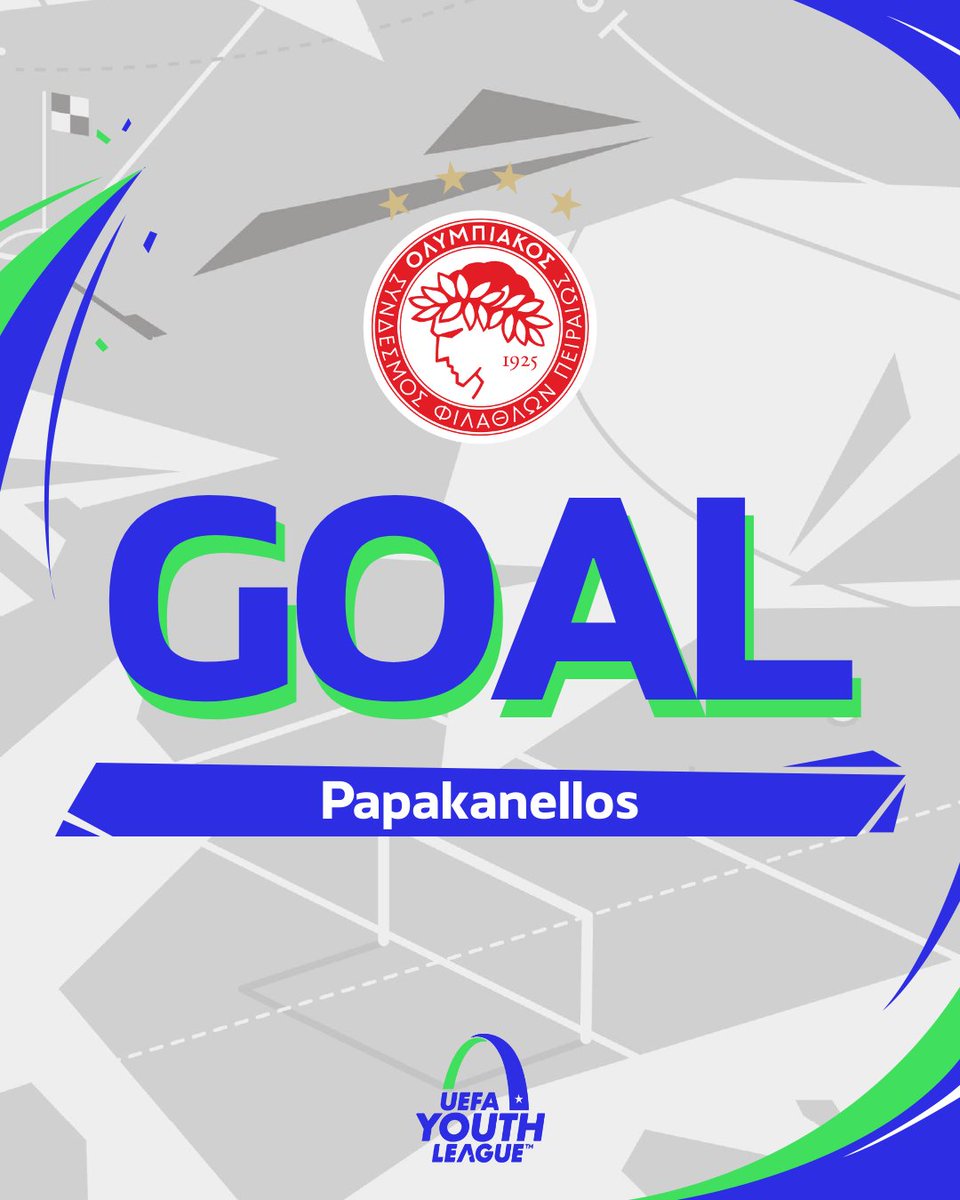 GOAL! Papakanellos (61') @olympiacosfc 2-0 @acmilanyouth #UYL