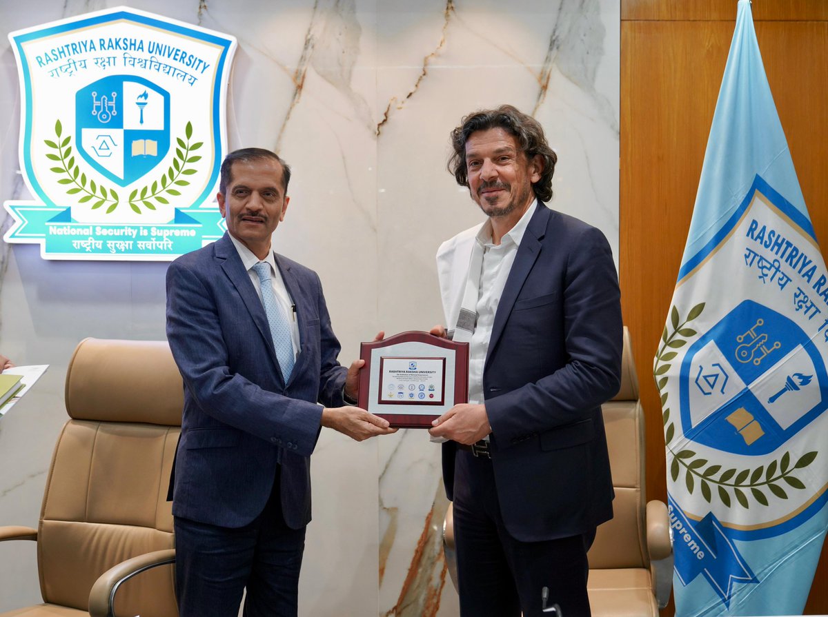 Rashtriya Raksha University (RRU) tweet media