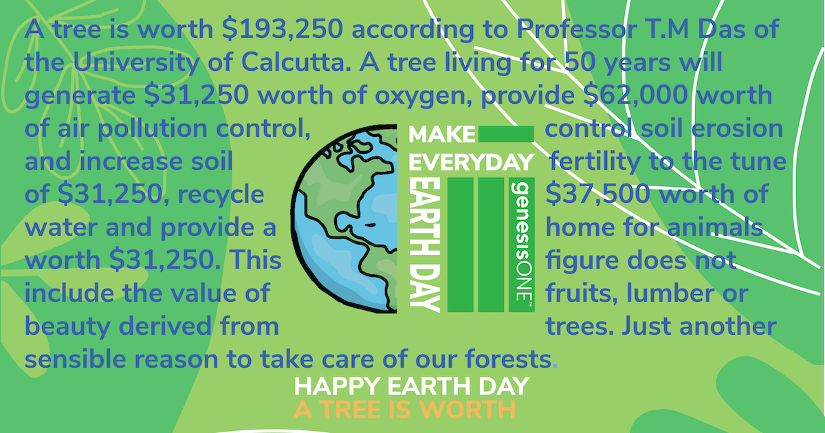 mygenesisONE's tweet photo. 🌍 Happy #EarthDay! 🌿 At genesisONE, we're committed to sustainability. Learn how we've integrated the #PrintReleaf program with our MPS programs that helps offset paper usage & promotes reforestation initiatives! 🌳 Join us in making a positive impact on Earth! 🌎 #GreenPlanet https://t.co/xo4XHhwea6