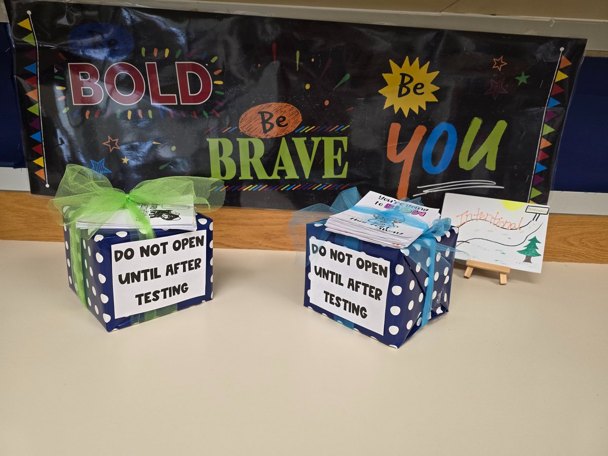 We started our first day of MCAP testing on a positive note. Thank you to our Malcolm parents, guardians, and staff for writing Mustang Motivational cards to encourage students to do their best. <a href="/sehangey/">s hangey</a>
