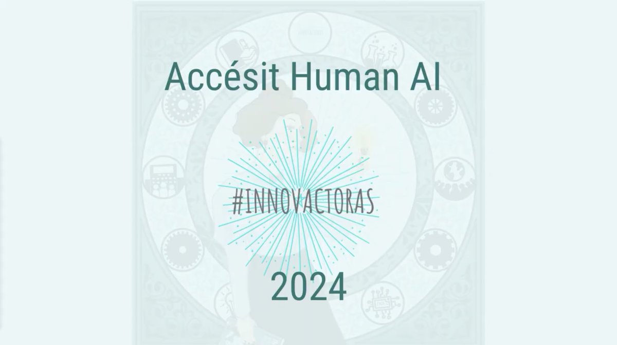 HumanAI_Tech's tweet photo. 🏅En los Premios #Innovactoras2024 Patricia @ETapujos fue premiada con el Accésit de @HumanAI_Tech por democratizar la #IA con el proyecto Asturias-IA

🎯Su objetivo es potenciar la #creatividad y la #complementariedad entre tecnología y humanidad.

🚀¡A seguir innovando! https://t.co/CD8KODFjvq