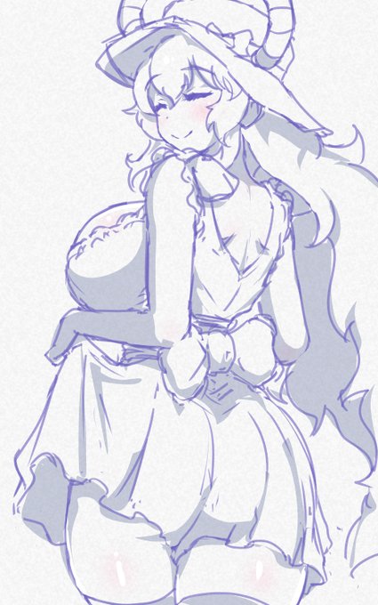 今日のいきぬき
ルコアさんのラフ 