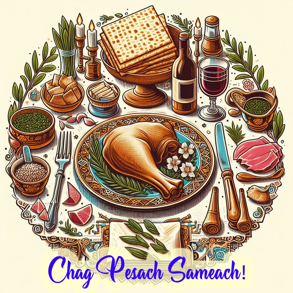 For those who are celebrating may you have a Happy Passover! Chag Pesach Sameach! - The Shatners