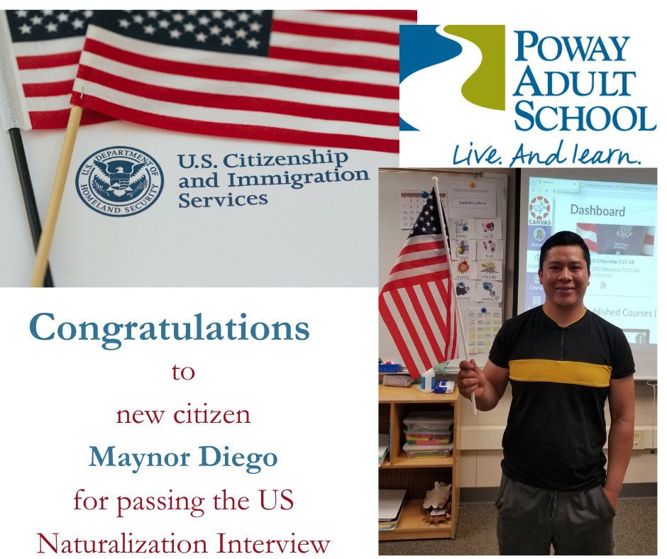 We are proud of you Maynor Diego! <a href="/PowayUnified/">Poway Unified</a> <a href="/ETCN_SanDiego/">Education to Career Network</a> <a href="/CAAdultEd/">CA Adult Ed</a>