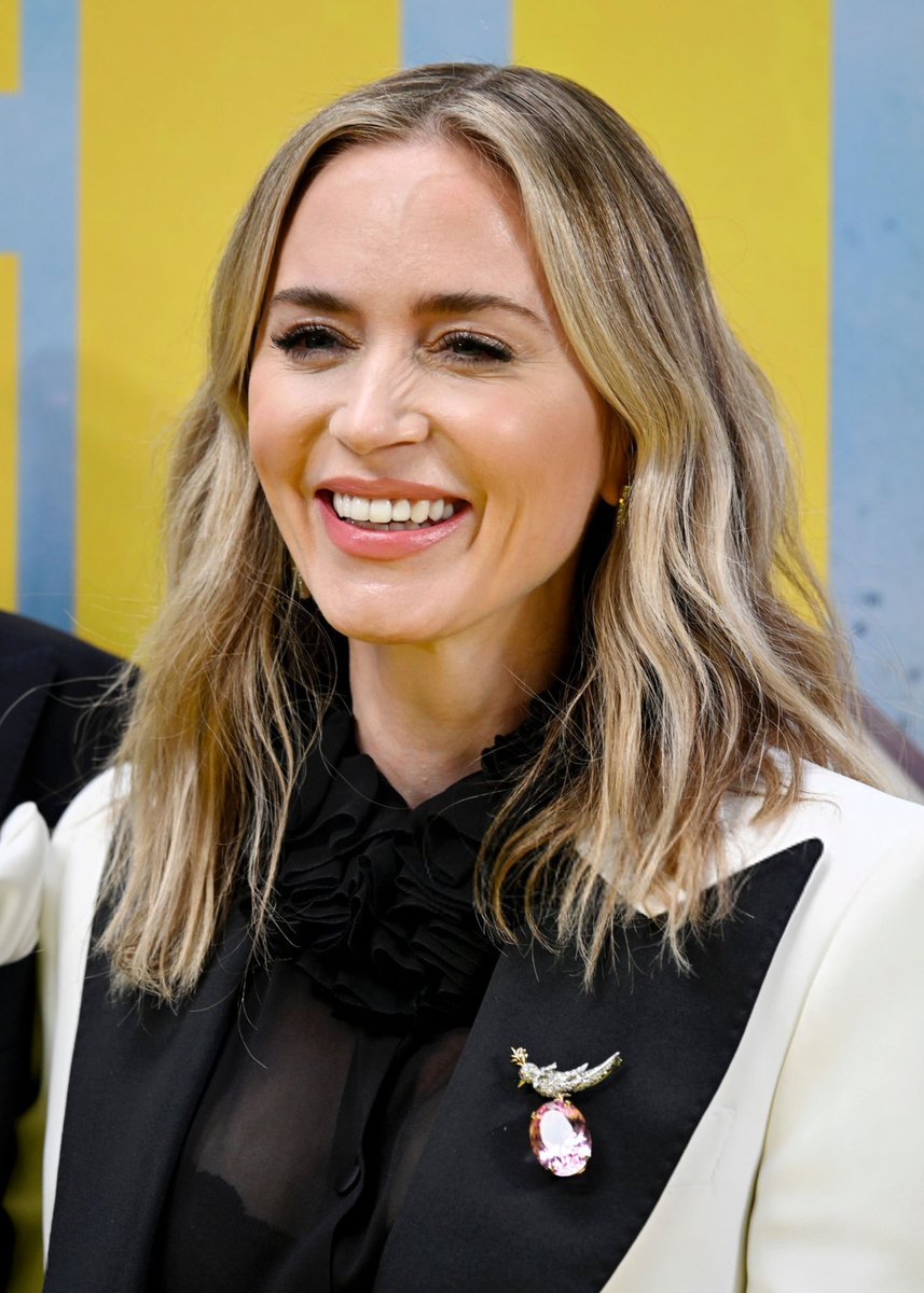 Emily Blunt at the London premiere of #TheFallGuy