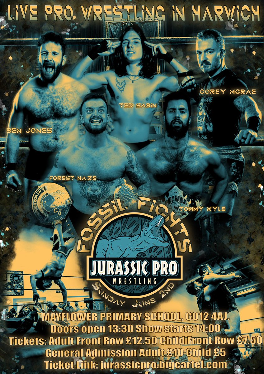 Jurassic Pro Wrestling tweet media
