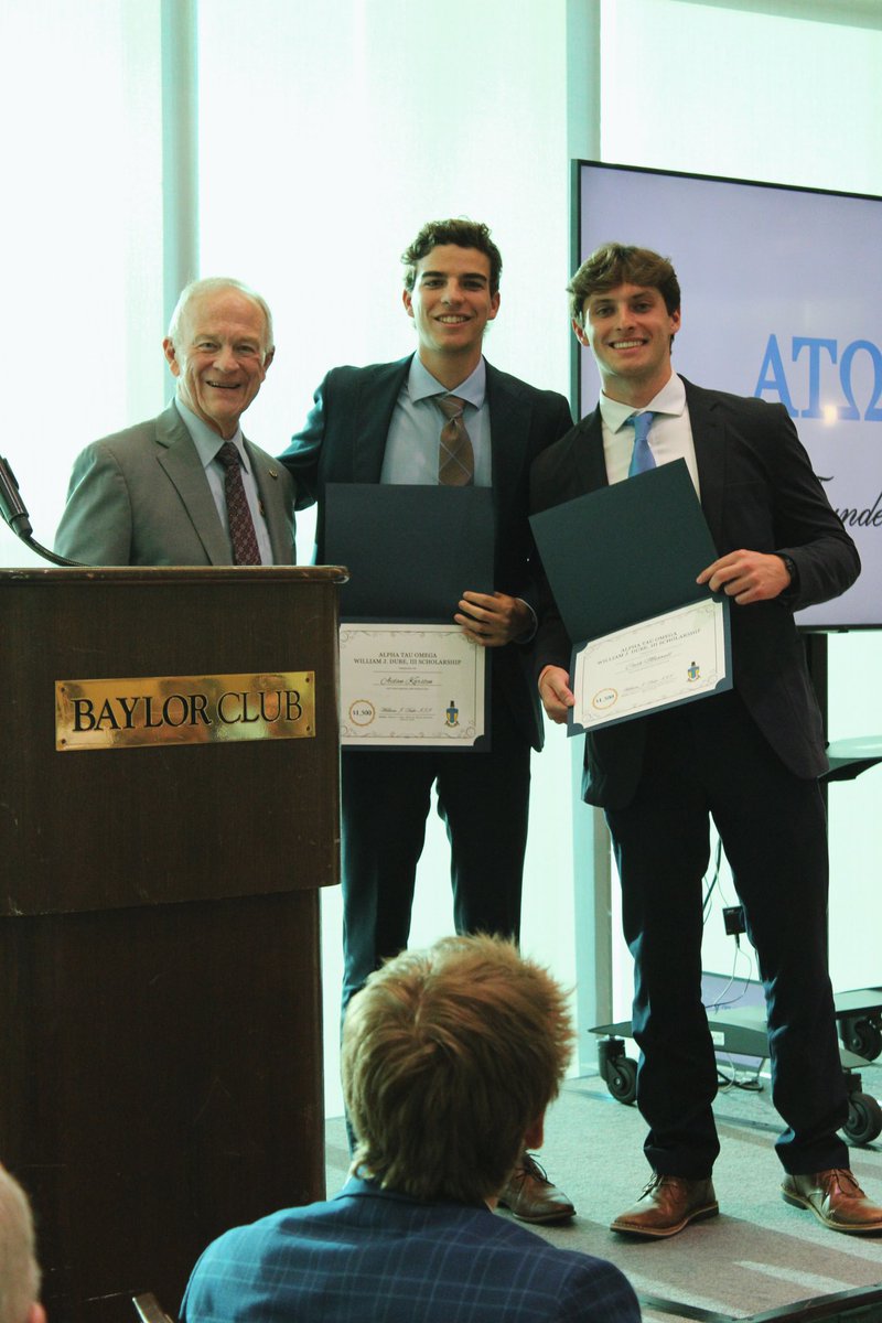 ATΩ at Baylor University tweet media