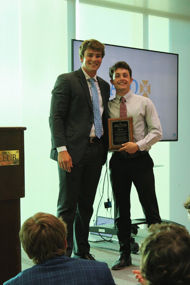 Last week we held our annual Founder’s Day! Huge thanks to all of the members, alumni, and others for showing up!