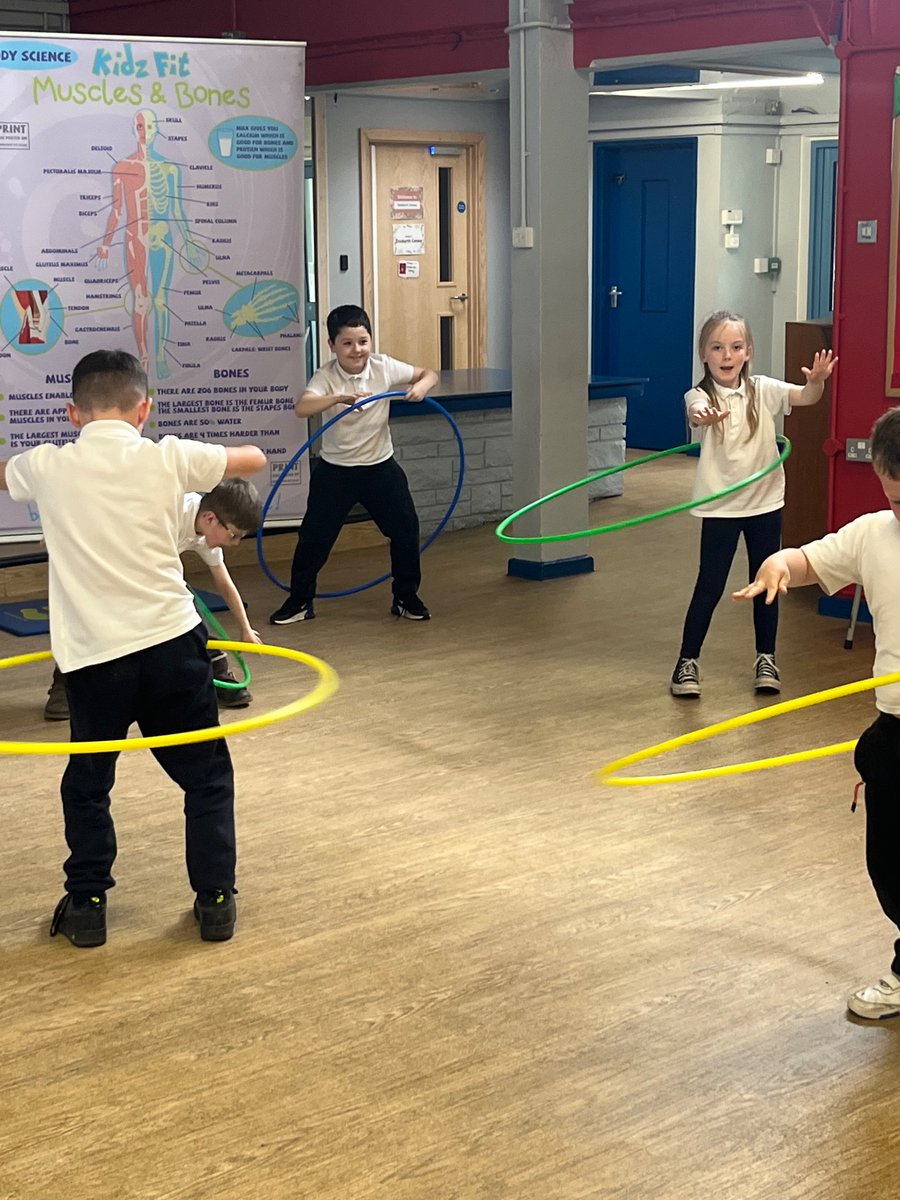 Who knew we had so many hula hoop champions in Dosbarth Harlech! 🌟 🏆 Thank you @KidzFit1 We cannot wait to start our Olympic themed topic ‘Do Champions always win?’ 🥇