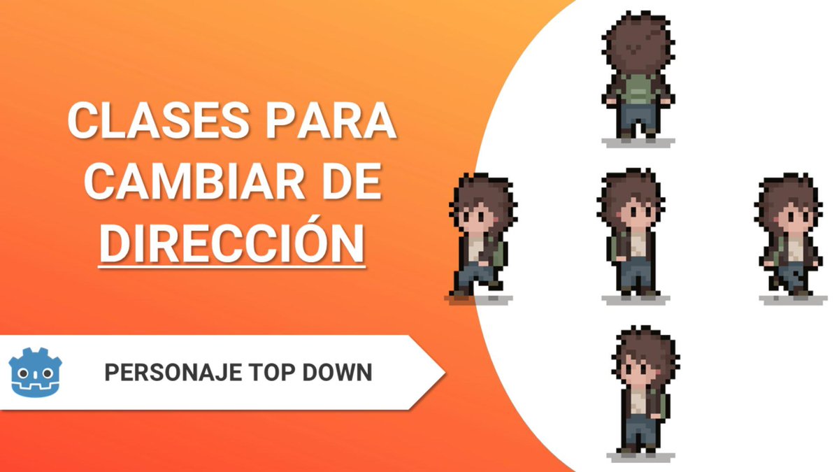 devmark404's tweet photo. Crear clases para cambiar de dirección | Crear Personaje Top Down en @godotengine 07
https://t.co/jDnM6WMrIv

#godot #gdscript #godot_4 #GodotEngine https://t.co/QrIbp2FnP4
