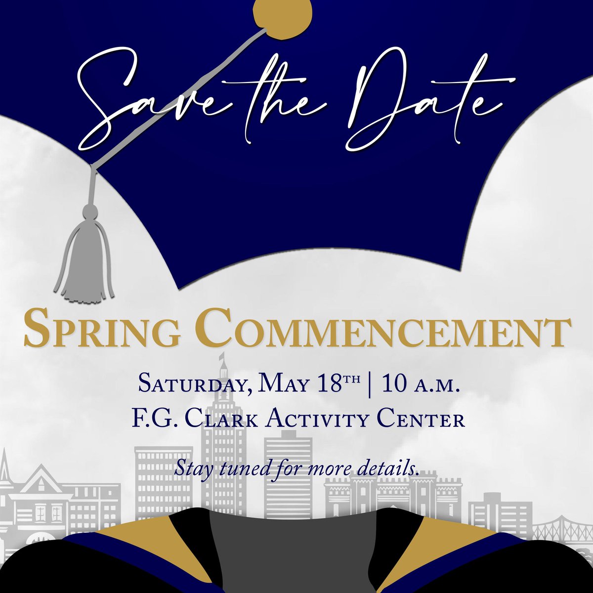 Tomorrow is the last day to submit your grad photos! Don’t miss your chance to be featured on our social media platforms. Please send your submissions to communications@sulc.edu. See you at commencement! #LawyerLeaders #AnalysisMatters #SULCGrad