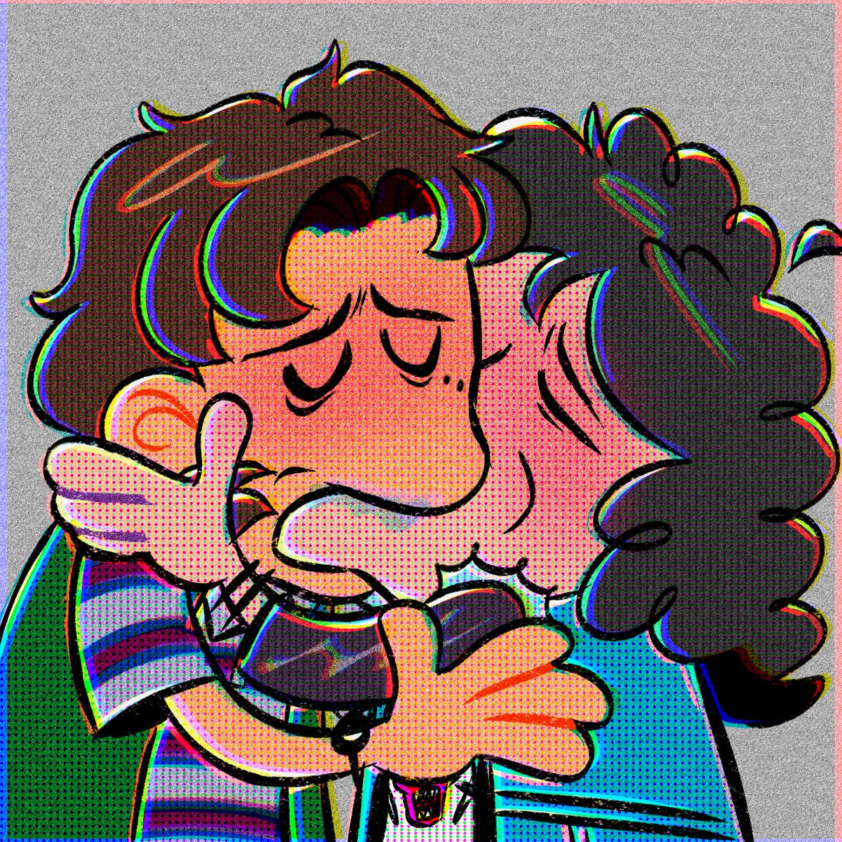 Chape intenso (ya no sé q más publicar)
#steddie #StrangerThings #steveharrington #eddiemunson