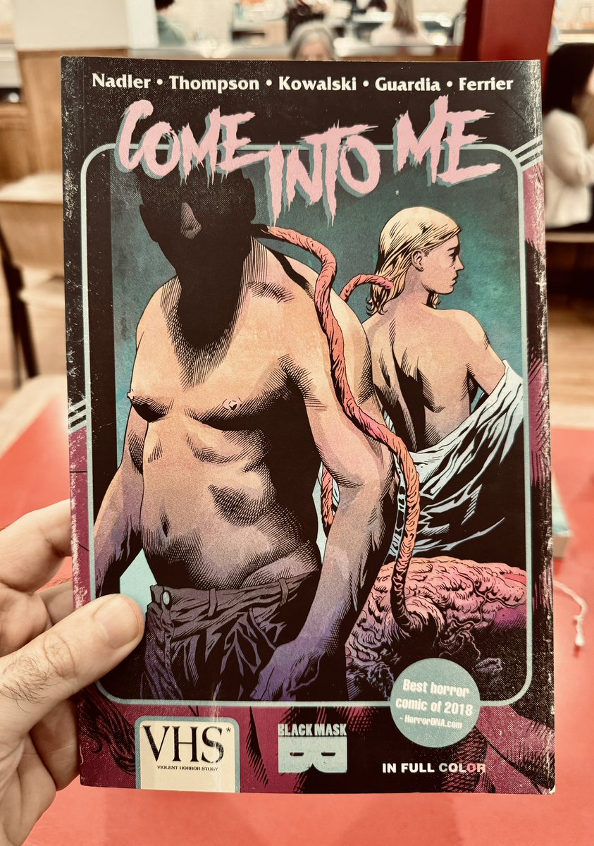 Today’s Reading: #ComeIntoMe by #LonnieNadler #ZacThompson #PiotrKowalski #NikoGuardia #RyanFerrier from @blackmaskstudio 🔥❤️🔥