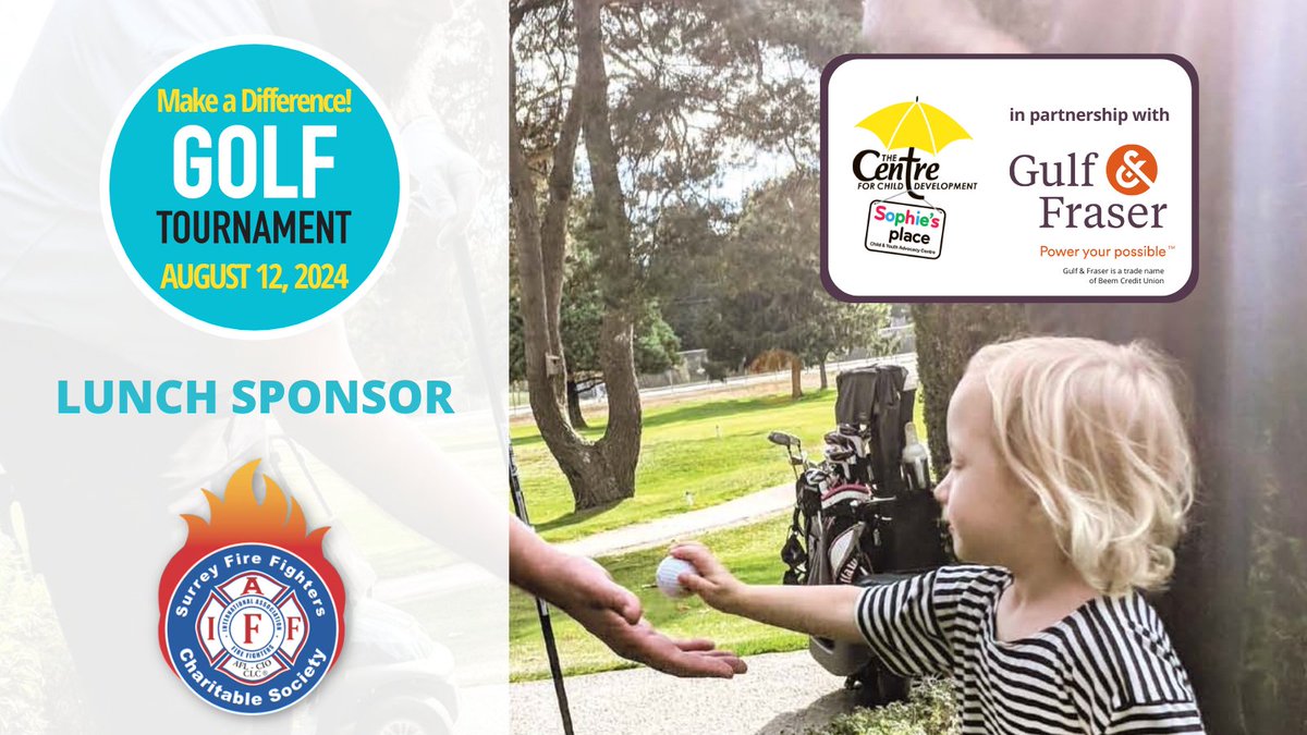 Huge thank you to #community champions @SFFCharitable, our long-time partners & one of our #Golf Lunch Sponsors! Join us Aug 12 for a great day on the course, with food & fun activities, supporting vital services for #local #specialkids. Tix bit.ly/centregolf2024 @GulfandFraser