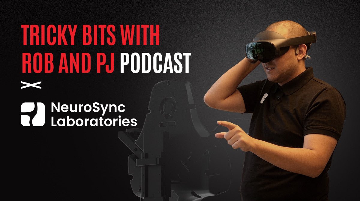 neurosyncvr's tweet photo. Dive into the world of VR discomfort with insights from our marketing director, Nemanja Milosavljević! 
Discover how the C-Infinity is revolutionizing the game through the next podcast:

https://t.co/qnXRMapHAR

Stay tuned for more groundbreaking updates! 💡 #VR #Innovation https://t.co/sAHBvXmPMz