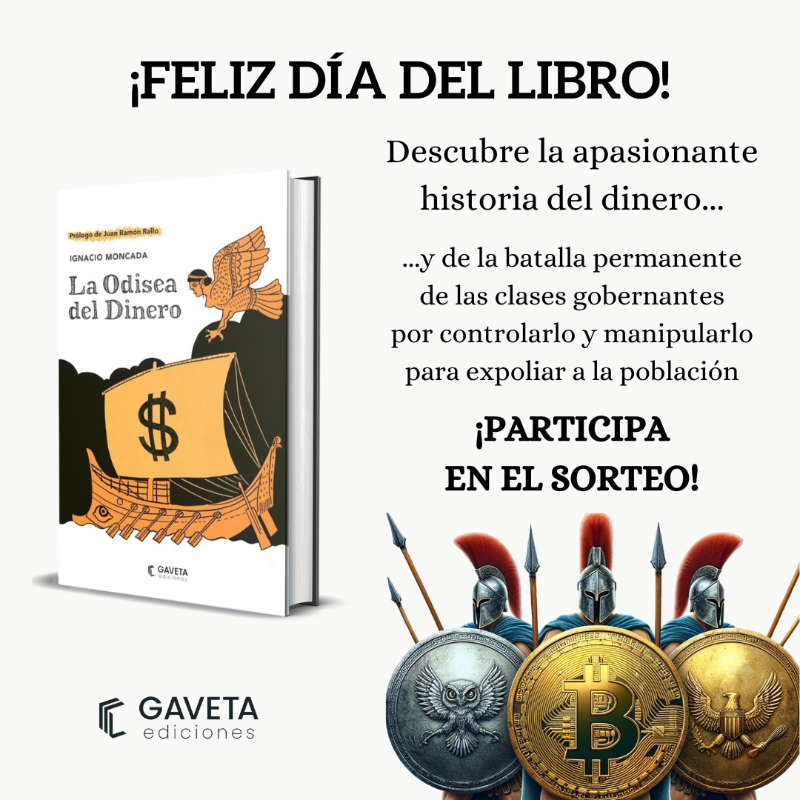 ignaciomoncada's tweet photo. 📢 ¡SORTEO! 🎁

Este año celebro el #DíaDelLibro sorteando dos ejemplares de mi libro «La Odisea del Dinero» (@GavetaEdiciones).

Para participar:
✅ Sígueme
❤️ Dale a like
🔁 Haz RT

⏳Hasta el 23/04 a las 23:59 (solo España)