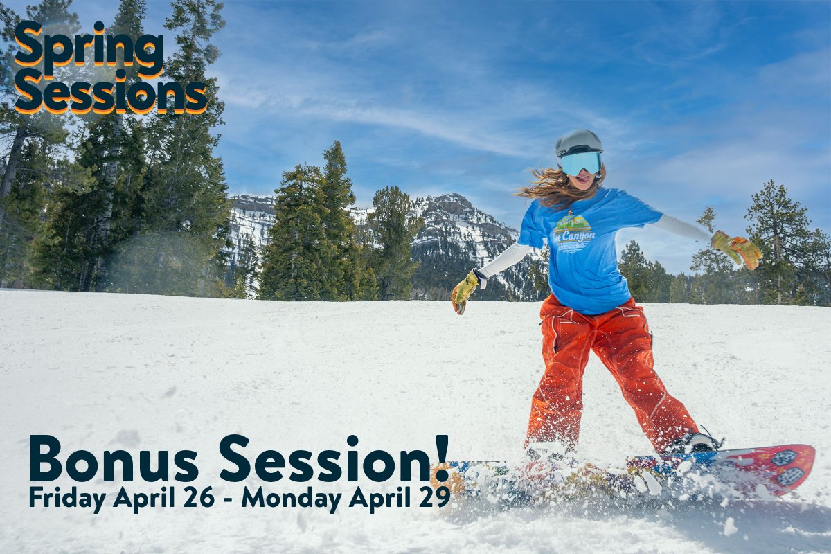 WE'RE OPEN! Blue Bird is spinning until 6:00 PM today AND will continue to run for a second bonus session starting on Friday, April 26th to Monday, April 29th! 😎 Don't slip away into summer mode just yet!