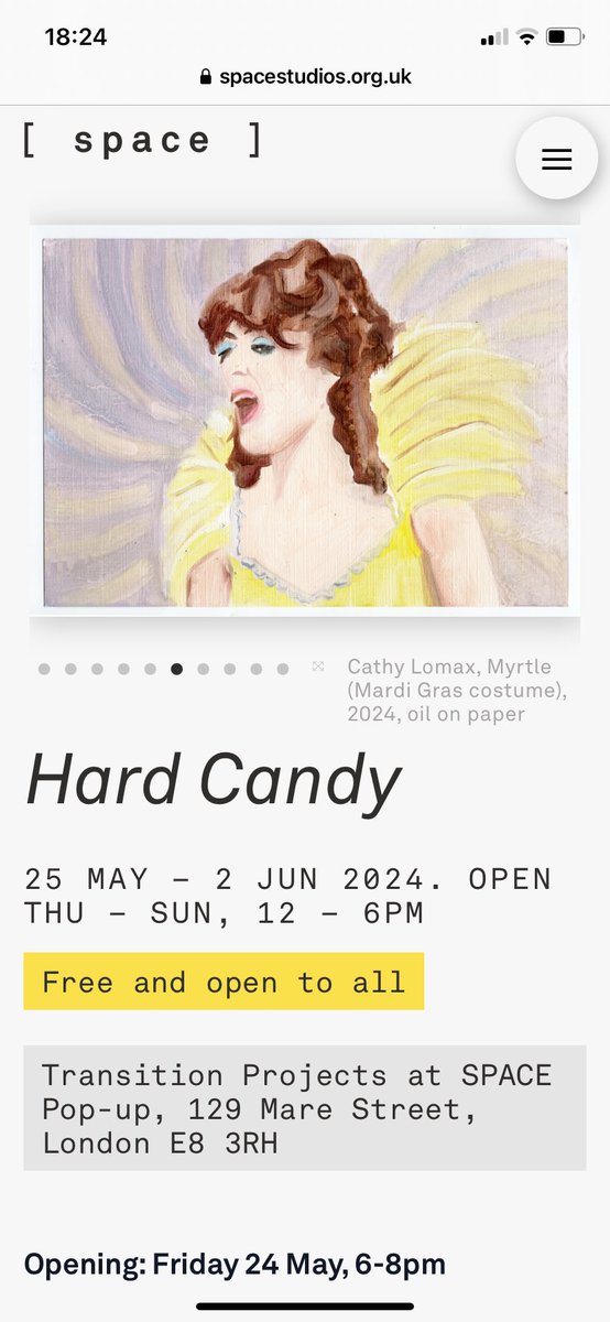 Hard Candy!

spacestudios.org.uk/events/hard-ca…