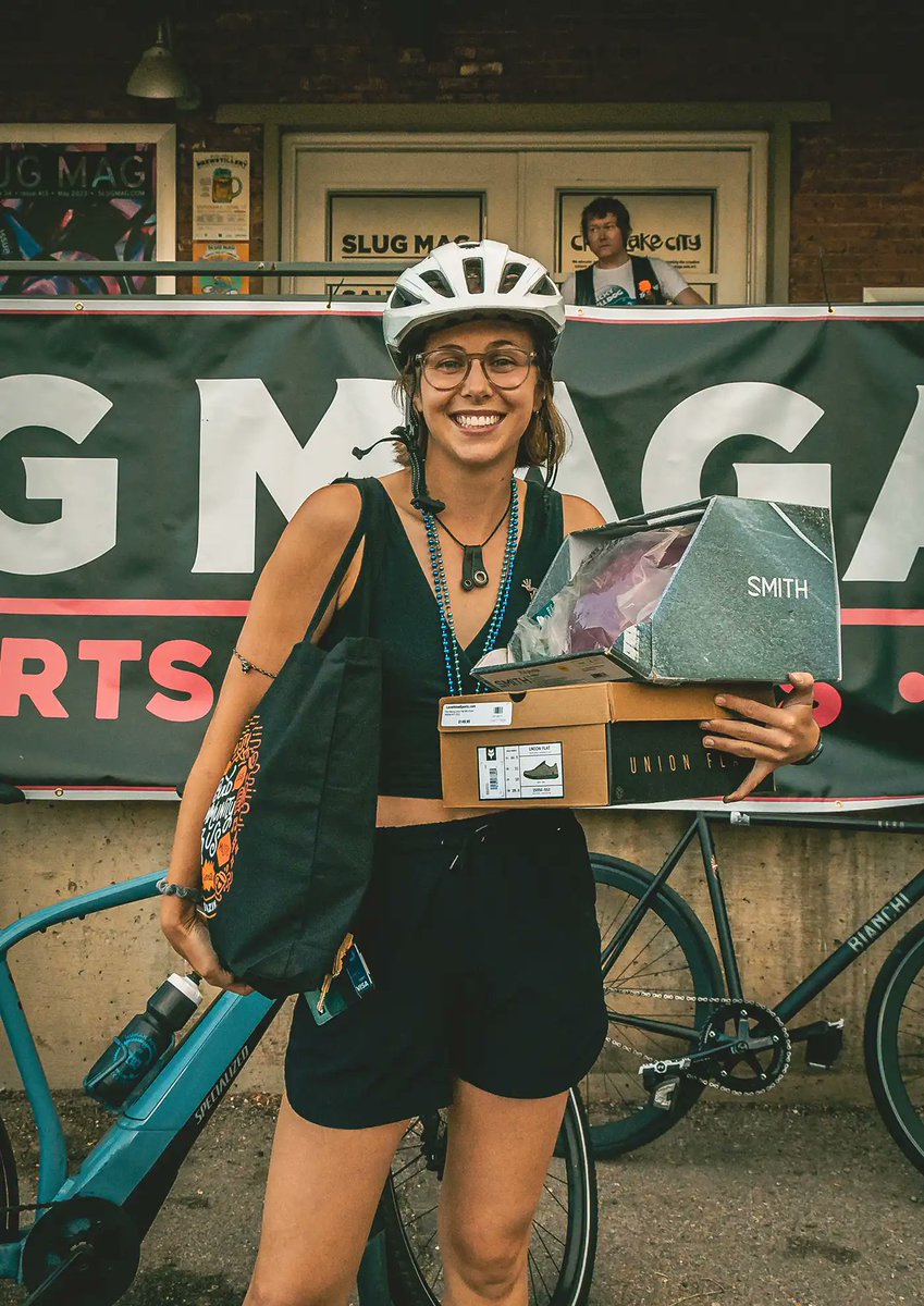 SLUGMag's tweet photo. 🚲💥 Ready, set, ride! Join us on May 18 for SLUG Cat and prepare to pedal your way to victory! Prizes await the brave souls who conquer the streets. 🎉🏆

Do you have what it takes? Sign up now to find out:
https://t.co/wCiKVBoGOO

Thank you to our sponsors: @9thand9thbookandmusic @binghamcyclery @saltlakeboulderingproject
@hkbrewingco @kilbycourt @levelninesports @lostacorngallery @midwayjerks @newbelgium @pit_viper @properbrewingco @saturdaycycles @smithoptics @StateBicycleCo 

Photo: Bonneville Jones
Illustration: Brett Ferrin