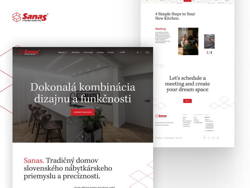 Recently we had an opportunity to develop a complex furniture company website. It was a collaboration project with a Slovakian company StudioTEM.

#offshoredevelopment #Wordpress #webdevelopment #webdesign #softwarecompany