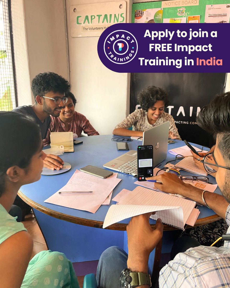 Are you based in India & looking to advance in your changemaker career? Join our free impact training session: Mental Health Resilience before 24 April 🧠 Meet us in Jhelum Cafe, Srinagar, Jammu and Kashmir onApril 28, 10:30 AM - 4:15 PM(IST). 🔗Apply now: bit.ly/3U2ffta