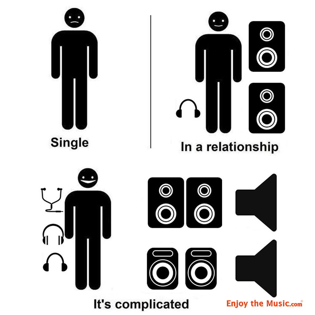 My relationship is 'complicated' :) #EnjoyTheMusic