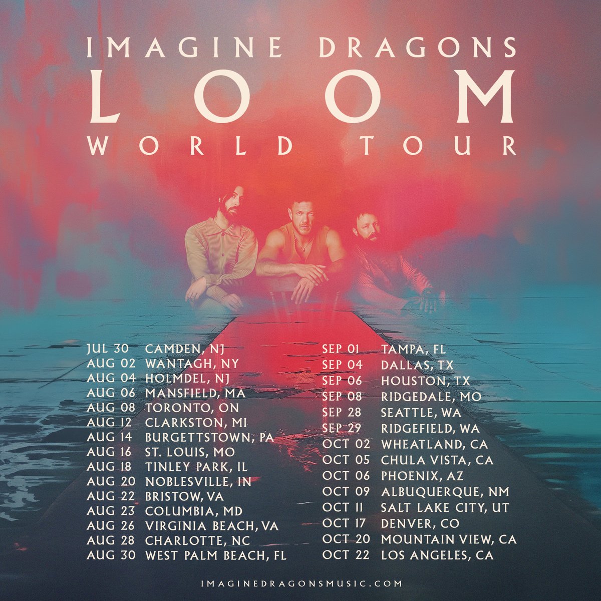 sign-up for the LOOM tour pre-sale imaginedragons.lnk.to/loomtour