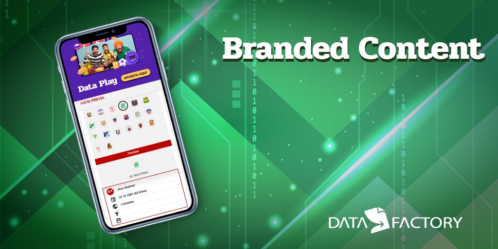 🌟¿Quieres mantener a tus usuarios enganchados por más tiempo?

Con DataFactory #BrandedContent puedes hacerlo de manera sencilla y gratuita.

¡Entra ahora y enriquece tu plataforma con datos en vivo de calidad! 🔥

🔗 n9.cl/brandeddf

#DataFactory 📊