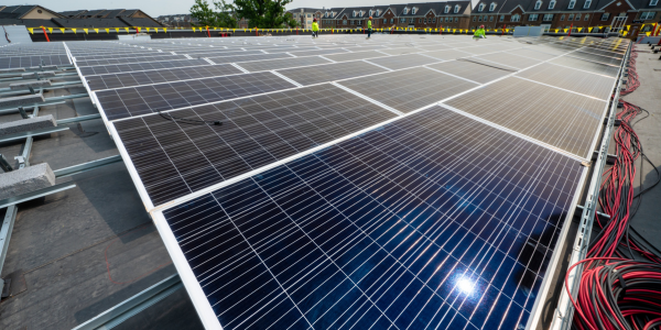 On Earth Day and every day, NCS is saving energy at Sully Community Center in Herndon, where solar panels installed in 2023 will save $1 million in energy costs over the next 25 years. Read more: bit.ly/3QZZF14 #EarthDay2024 #energy