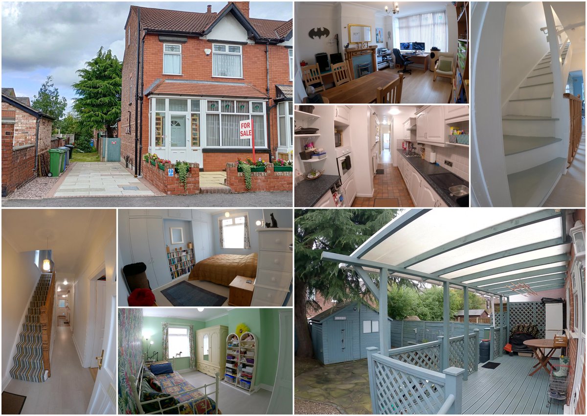 Altrincham Spacious 4 Bedroom House For Sale Quiet road, driveway, outdoor studio/workshop Close to town centre, tram stops and schools. rightmove.co.uk/properties/144… #Altrincham #Trafford #Manchester #Propertyforsale #RealEstate #ForSale #House