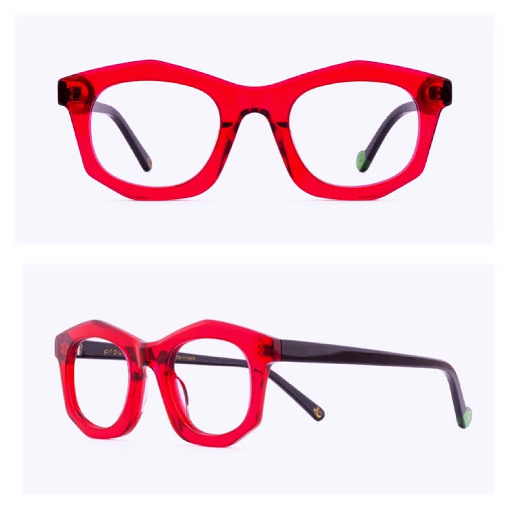 Meet Proud’s bold, modern #BUCHA in robust Red. Available now via Reflect Eyes/Michael Silber at 201.519.5571, reflecteyes@aol.com or visit reflecteyes.com #reflecteyes #proudeyewear #fashioneyewear #red #bold #eyewearstyle #eyewearfashion #optical