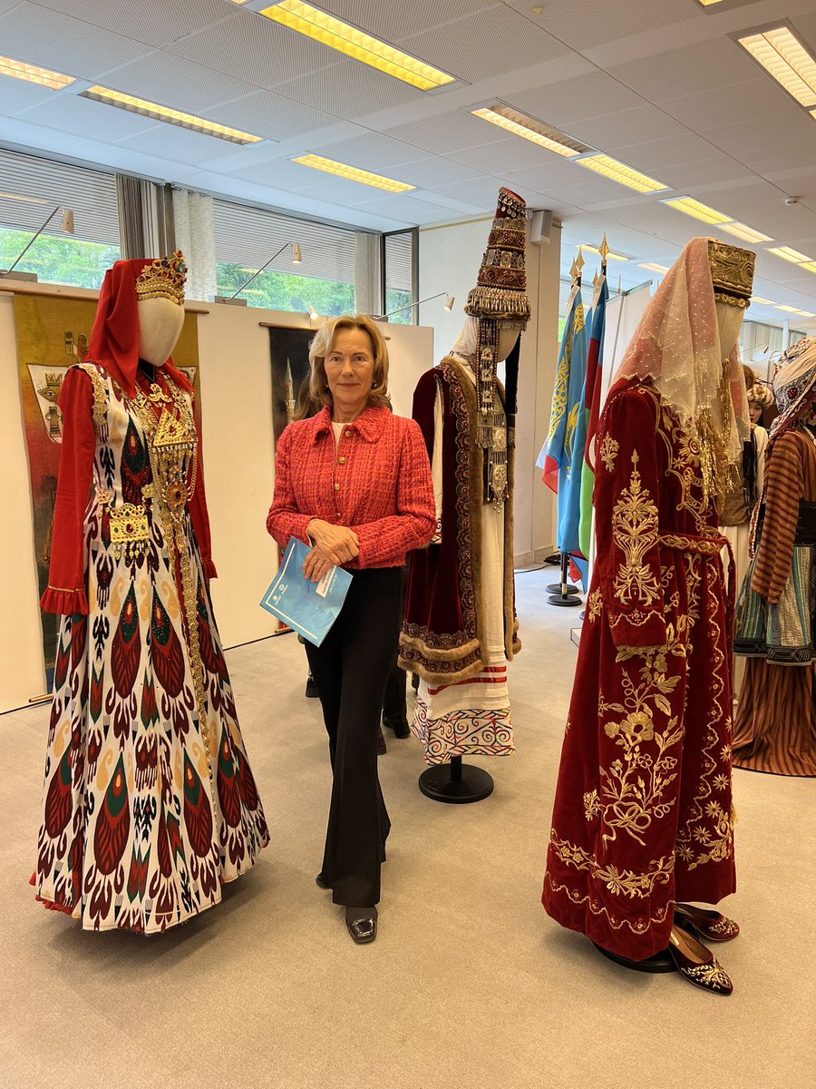 Beautiful Exhibition of the #TurkicWorld @culture and clear commitment to accelerate the #SDGs . Today in the @UNGeneva