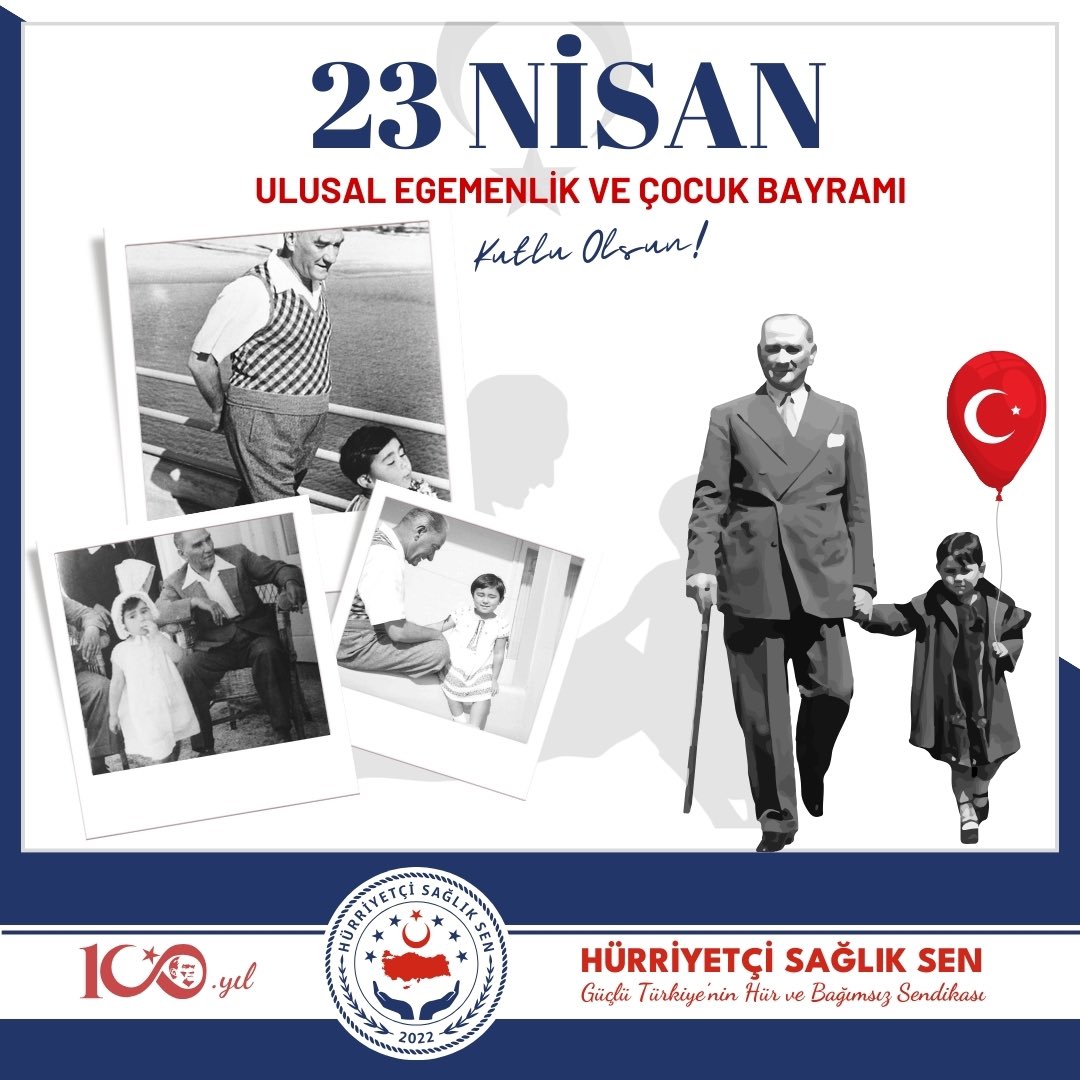 Bağımsızlık mücadelemizin sembolü Türkiye Büyük Millet Meclisi’nin 104. kuruluş yıl dönümü ve Ulu Önder Mustafa Kemal Atatürk’ün tüm dünya çocuklarına armağanı 23 Nisan Ulusal Egemenlik ve Çocuk Bayramımız kutlu olsun. #23nisanulusalegemenlikveçocukbayramı #kutluolsun🇹🇷