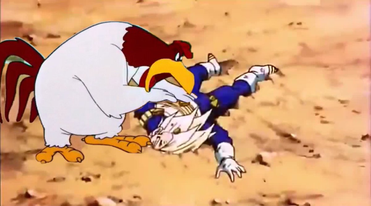 BOY, I SAY, BOY WHAT DID I TELL YOU? DO NOT LET CELL REACH HIS PERFECT FORM! LOOK AT YOU NOW BOY COVERED IN MORE DIRT THAN THE DESERT. YOUR BRUISES GOT BRUISES! BOY ABOUT AS SHARP AS A BOWLIN’ BALL. BOY JUST COULDN’T HELP HIMSELF, NOW THE BOY CAN’T HELP A FLY.