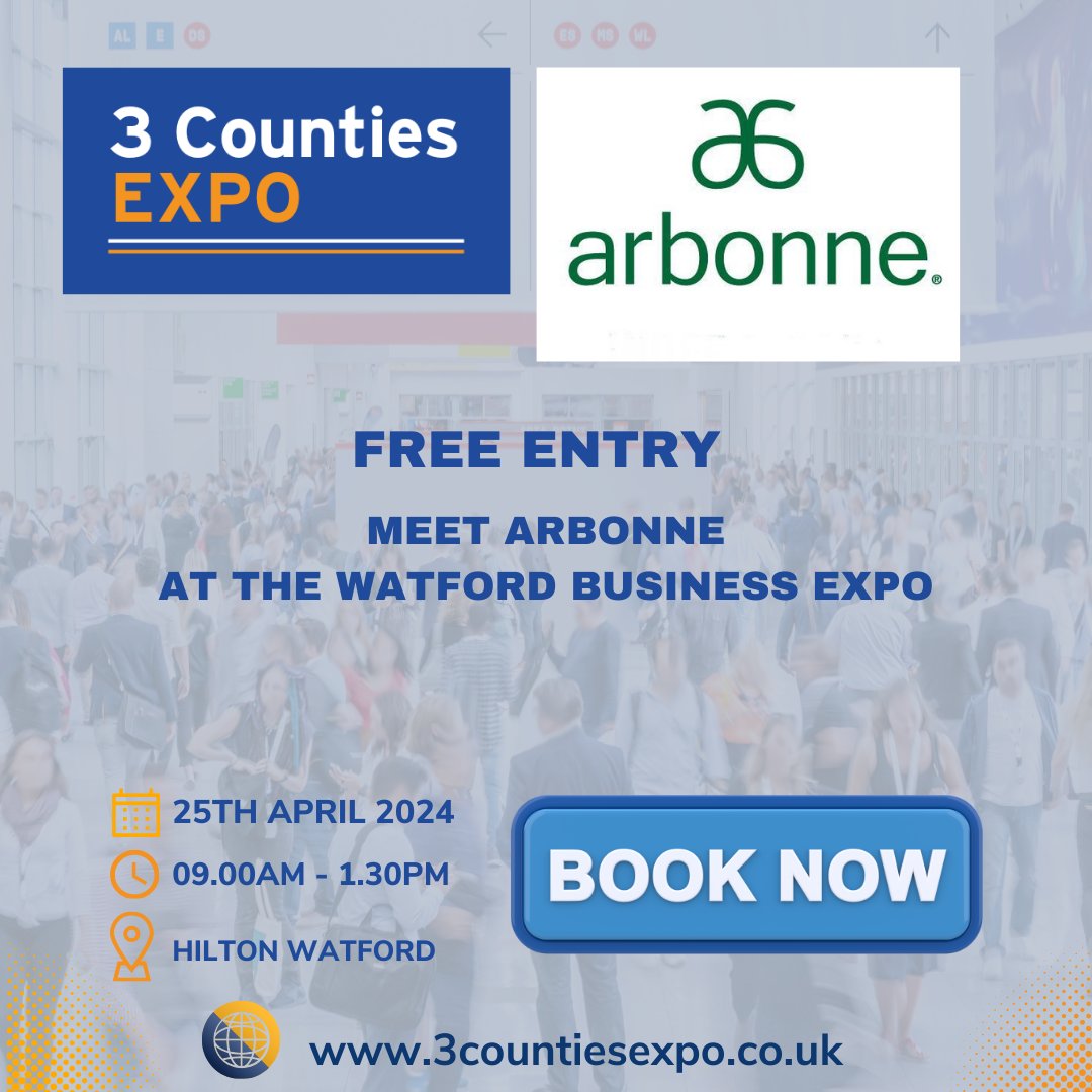 If you are looking for health and wellness products come and meet Ruth from Arbonne at the expo
Book your visitor ticket here
bit.ly/watfordexpo24

#watford #watfordbusiness #businessnetworking #hertfordshire #hertfordshireevent #watfordevent