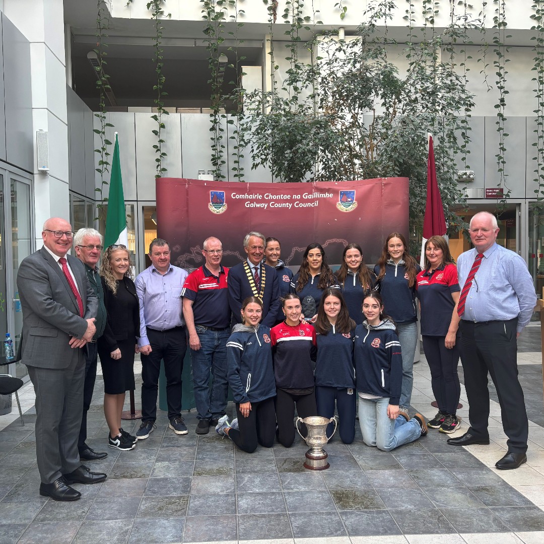 Civic Reception Organised by Galway County Council On Monday 22nd April 2024 In honour of: Kilkerrin / Clonberne LGFA All-Ireland Senior Club Title Winners 2023 #Galway #Gaillimh #YourCouncil