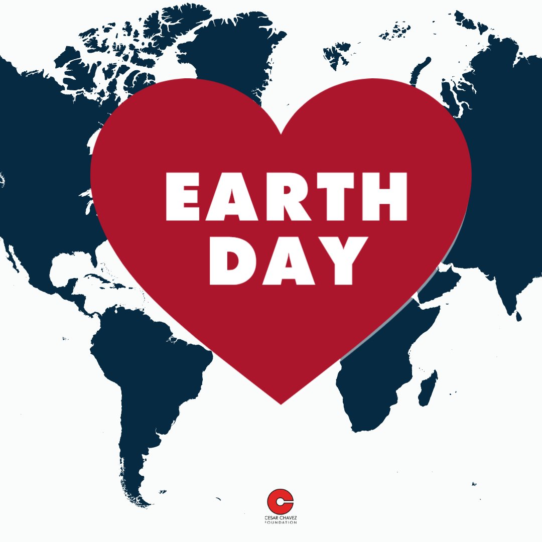 The @Chavez_Fndn joins organizations worldwide in raising awareness and taking action to preserve and protect our health, our families, our livelihoods, and our planet. 

#CesarChavezFoundation #SiSePuede #EarthDay