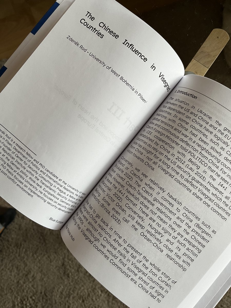 ZdenekR22's tweet photo. đ Excited to share that the book "The Dragon at the Gates of Europe" to which I contributed has finally arrived home! đ
I focused on the Chinese influence in Visegrad Countries. Check it out on Amazon: https://t.co/ivffHs6poe #BookRelease #ChineseInfluence #VisegradCountries https://t.co/NxC2dg2zJU