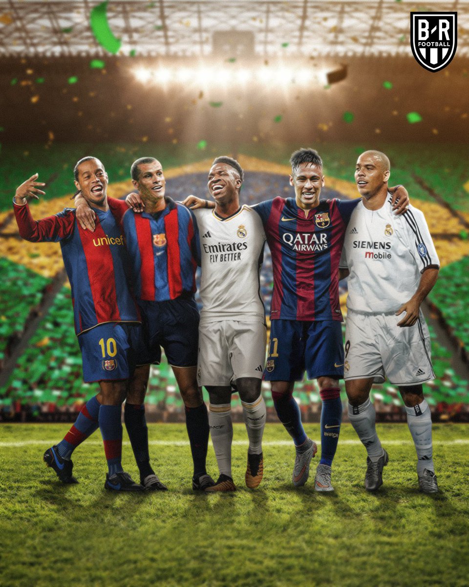 brfootball's tweet photo. Vinicius Jr. is the Brazilian with the most goals in El Clásico (7) 🇧🇷 https://t.co/2AkCyGs0m3
