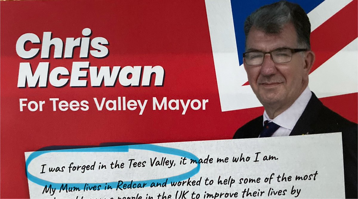That must have been painful.
It’s 2024 and if people want to be forged in their Tees Valley, I say “Live and let live”.
I’m just glad all these years later that he has the courage to go public. @chrismcewan11 we salute you 🫡 
#Teesvalley
